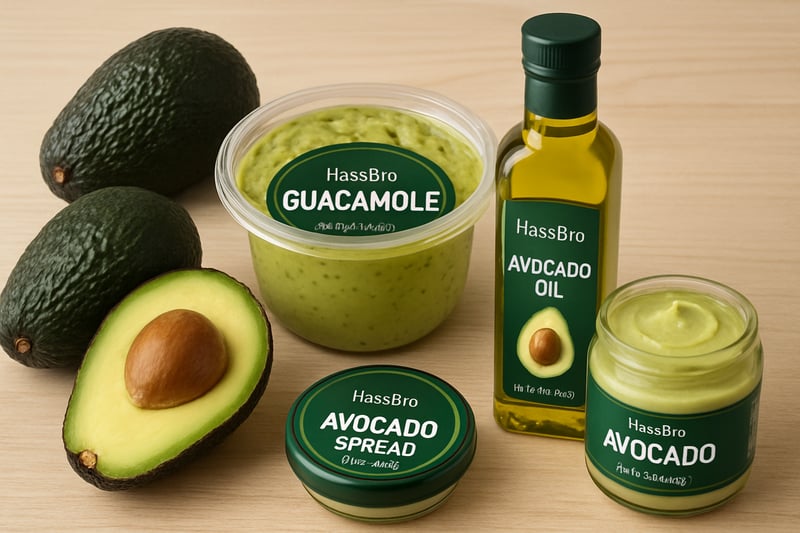 Aguacates Hass frescos y productos de aguacate de HassBro Aguacates Hass frescos y productos de aguacate de HassBro